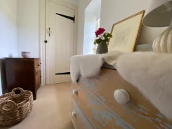 Stunning vintage style decor in holiday cottage Northumberland