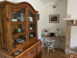 Work from home area in holiday home Northumberland