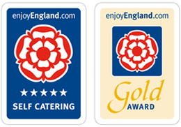 Enjoy England Self catering & Gold Award